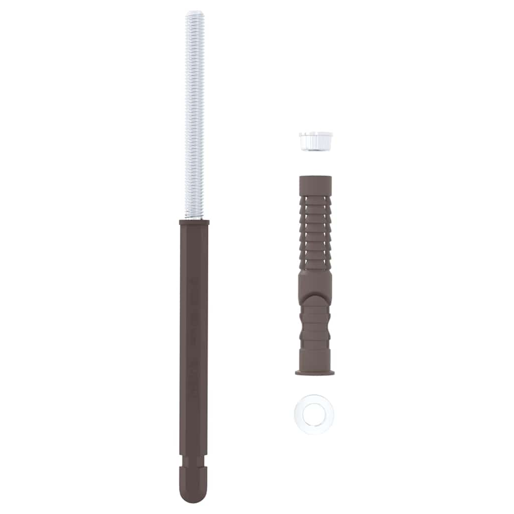 Flydende hyldebeslag 12 Beige Ø10 x 170 mm Stål