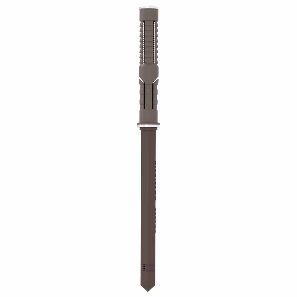 Flydende hyldebeslag 12 Beige Ø10 x 170 mm Stål
