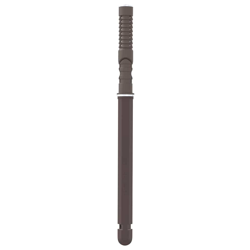 Flydende hyldebeslag 12 Beige Ø12 x 190 mm Stål