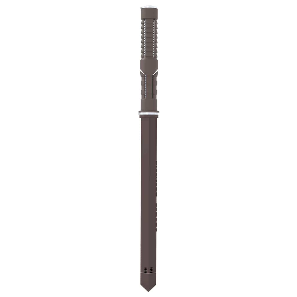 Flydende hyldebeslag 12 Beige Ø12 x 190 mm Stål