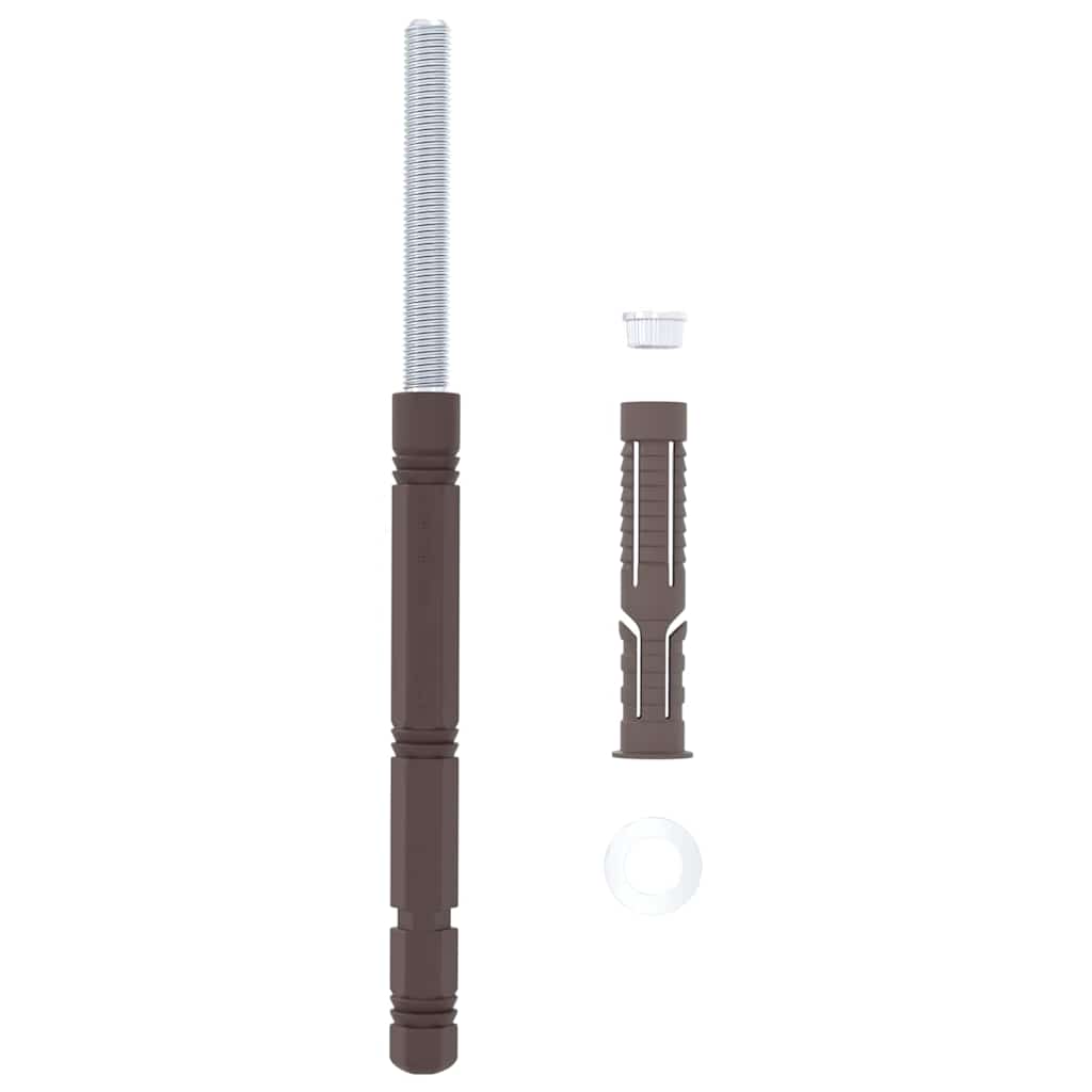 Flydende hyldebeslag 12 Beige Ø14 x 210 mm Stål