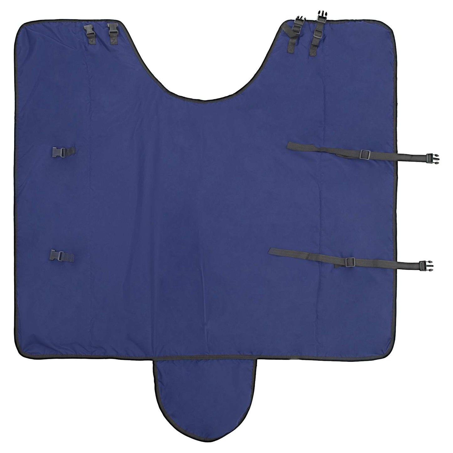 Hestetæppe Fuldt Marineblå 115 cm Polyester
