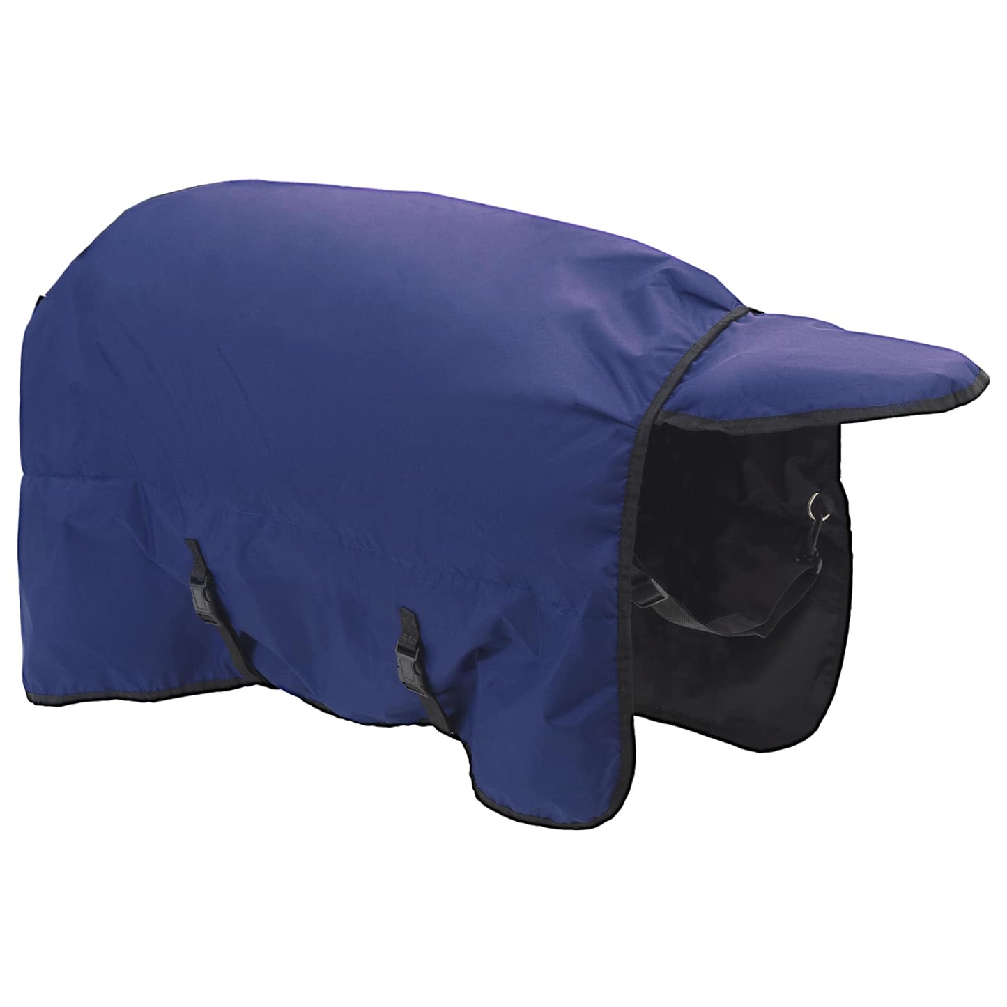 Hestetæppe Fuldt Marineblå 155 cm Polyester