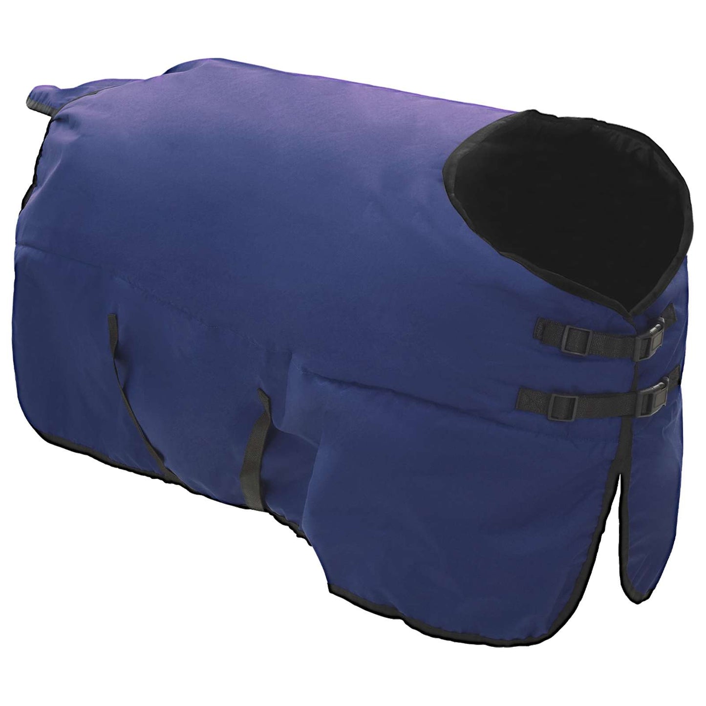 Hestetæppe Fuldt Marineblå 165 cm Polyester