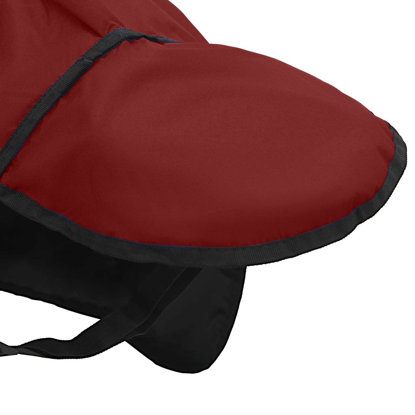 Hestetæppe Bordeaux og Sort 105 cm Polyester