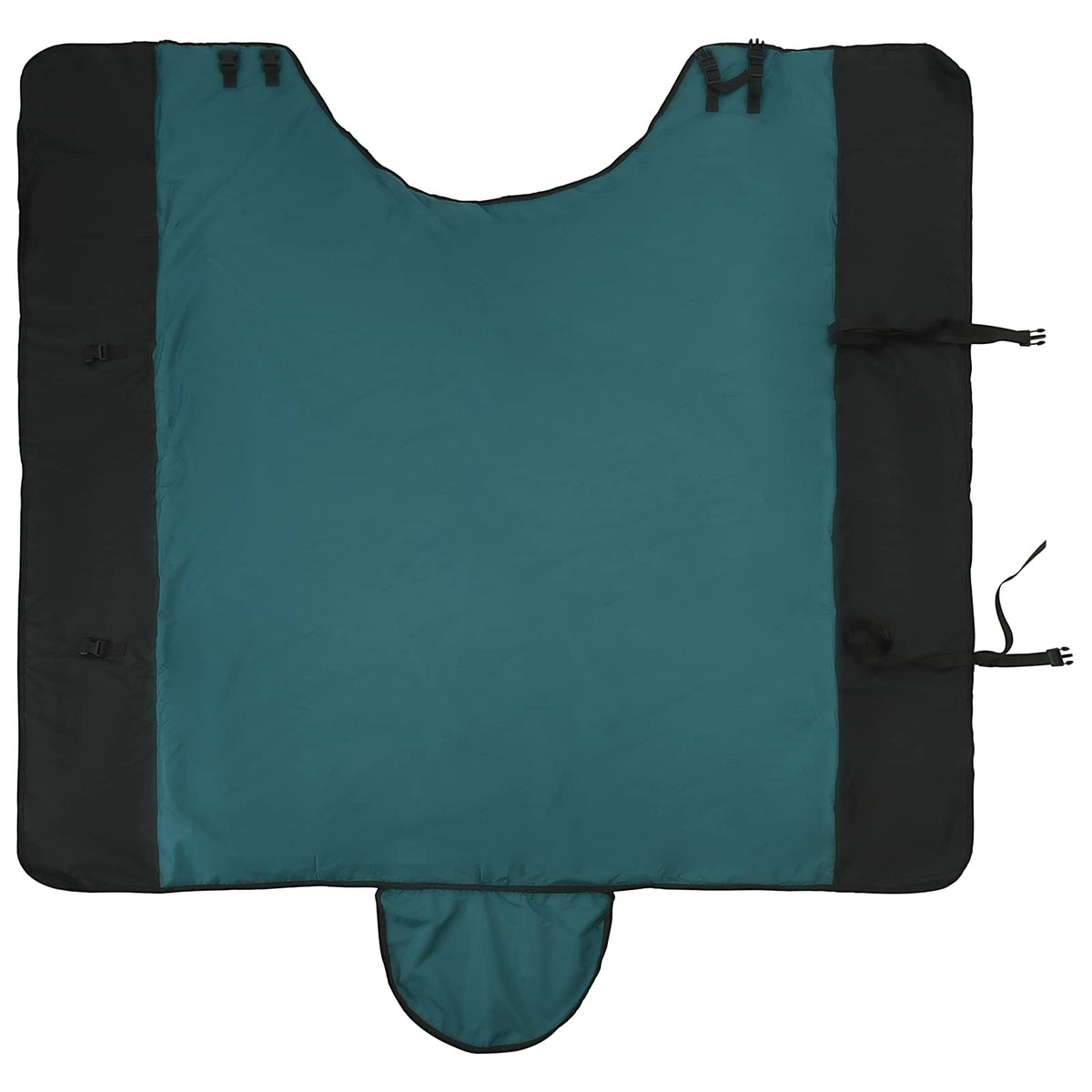 Hestetæppe Mørk Grøn og Sort 105 cm Polyester
