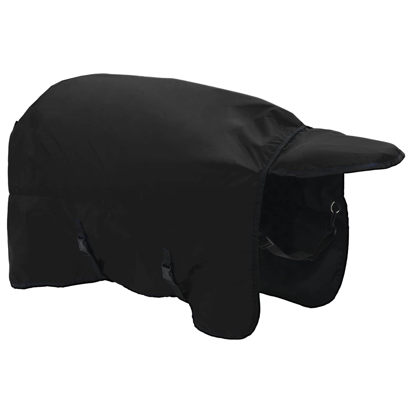 Hestetæppe Fuldt Sort 115 cm Polyester