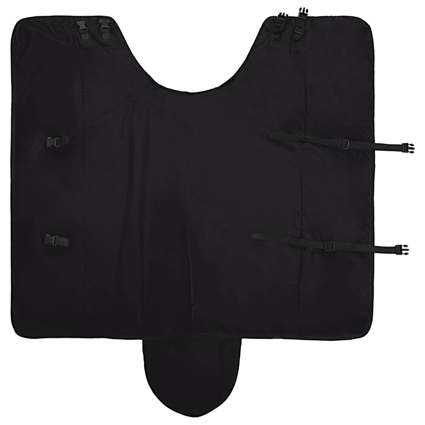 Hestetæppe Fuldt Sort 125 cm Polyester