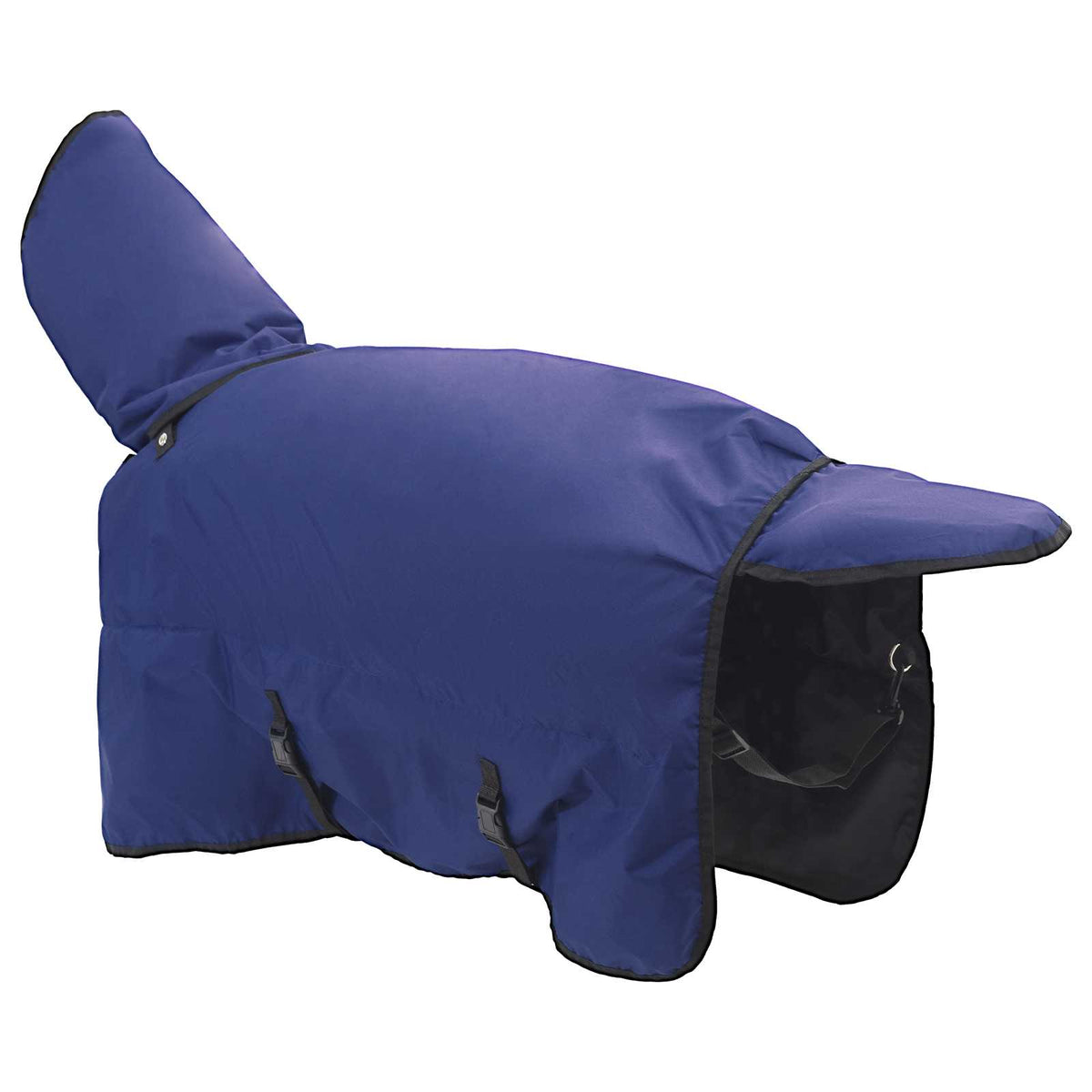 Hestetæppe Fuldt Marineblå 85 cm Polyester