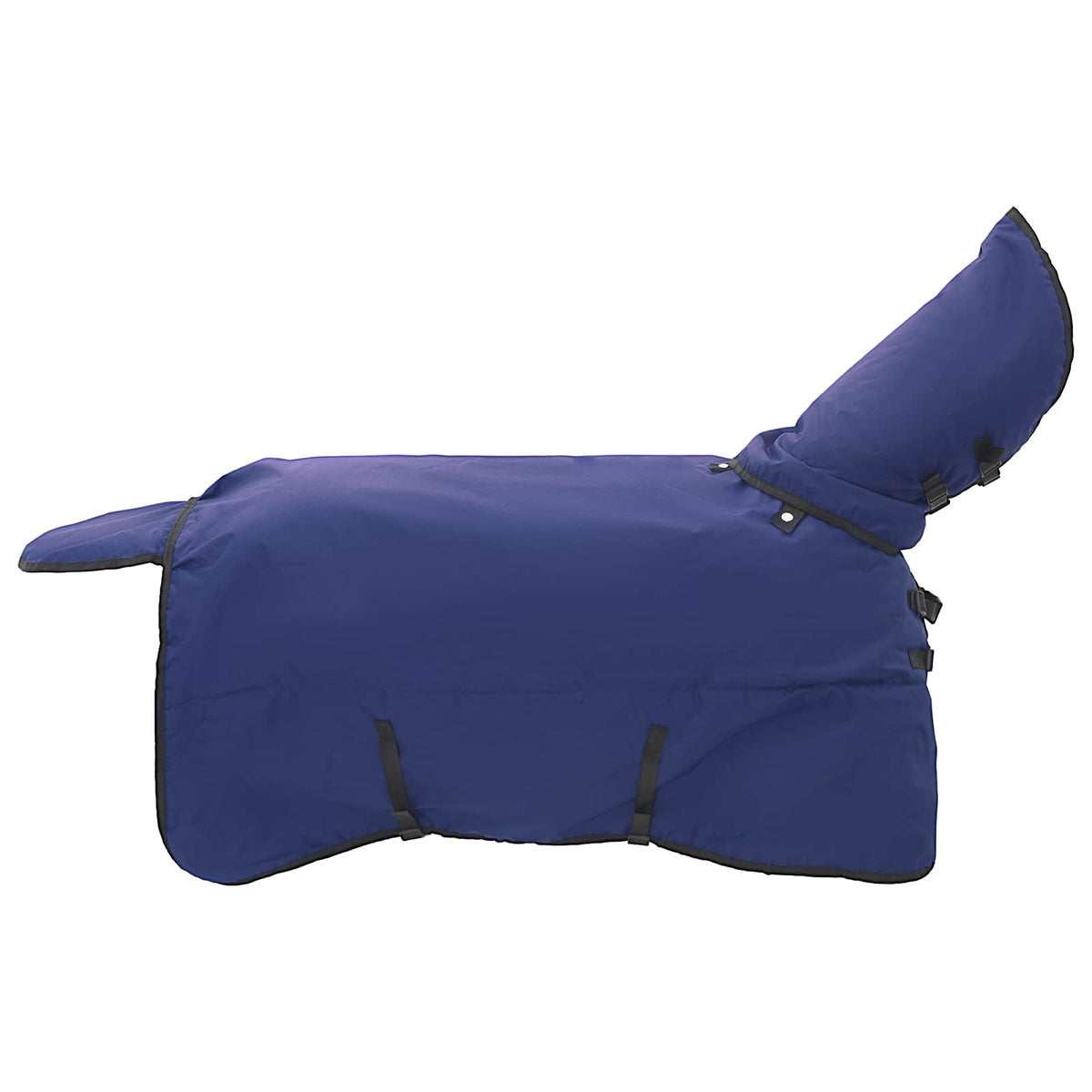 Hestetæppe Fuldt Marineblå 145 cm Polyester