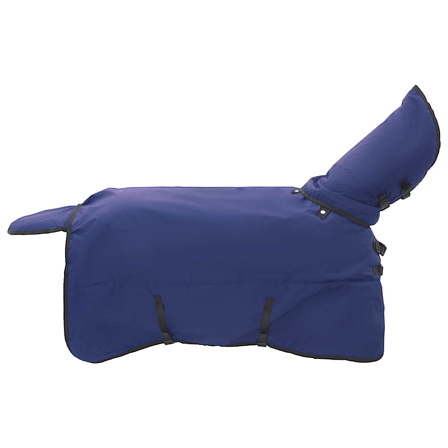 Hestetæppe Fuldt Marineblå 155 cm Polyester