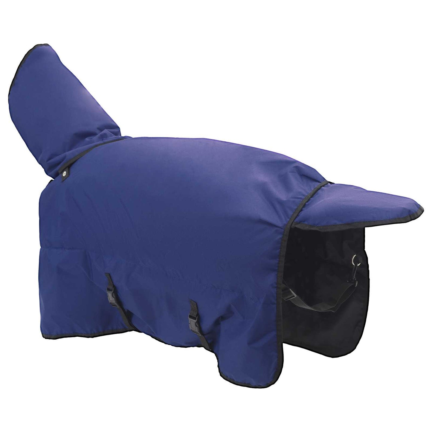 Hestetæppe Fuldt Marineblå 165 cm Polyester