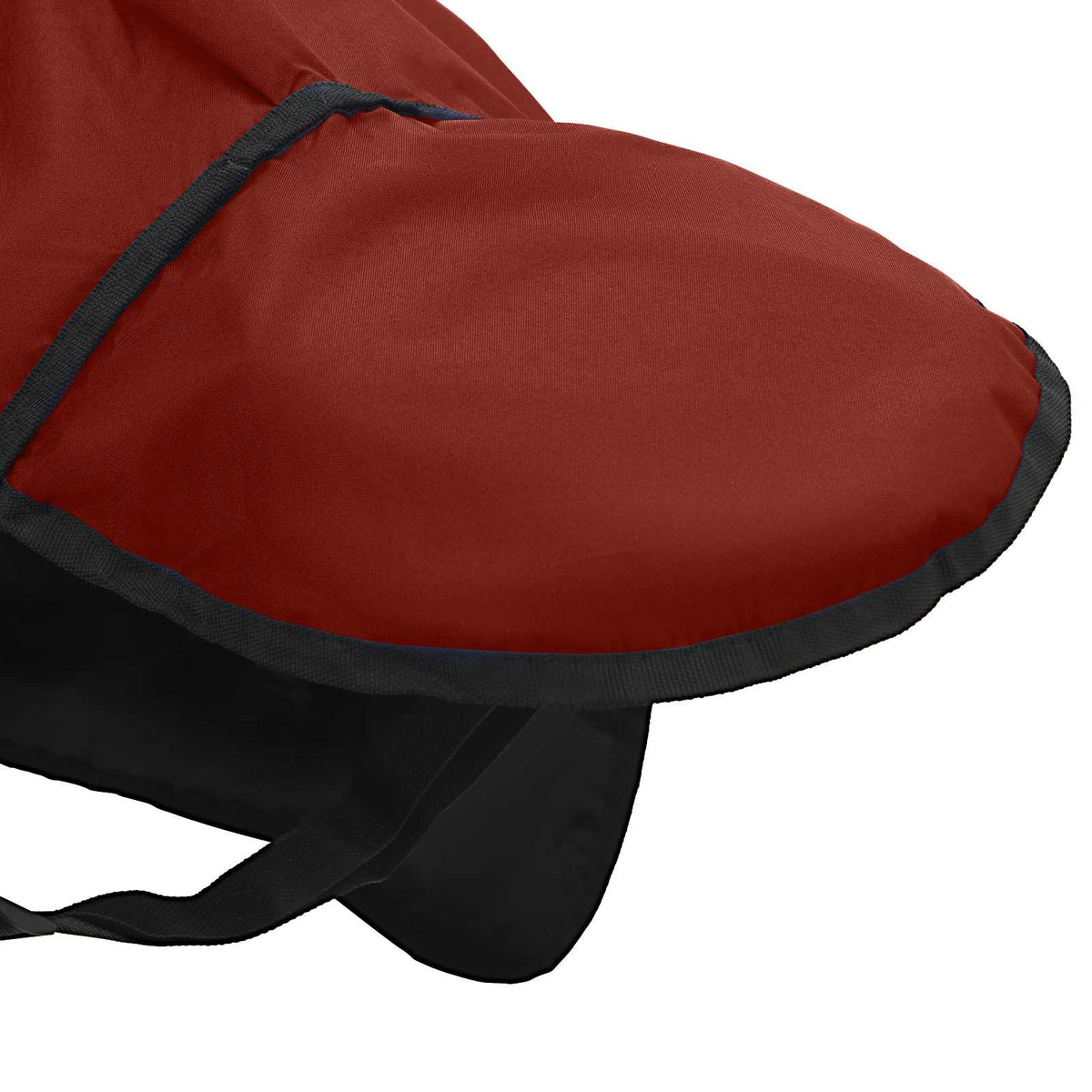 Hestetæppe Bordeaux og Sort 85 cm Polyester
