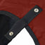 Hestetæppe Bordeaux og Sort 135 cm Polyester