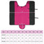 Hestetæppe Pink og Sort 95 cm Polyester