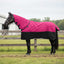 Hestetæppe Pink og Sort 135 cm Polyester