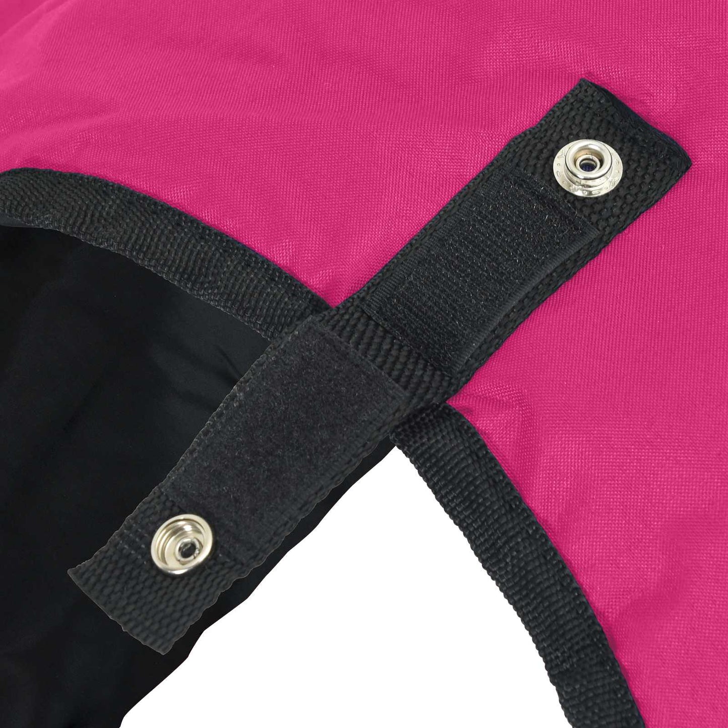 Hestetæppe Pink og Sort 165 cm Polyester