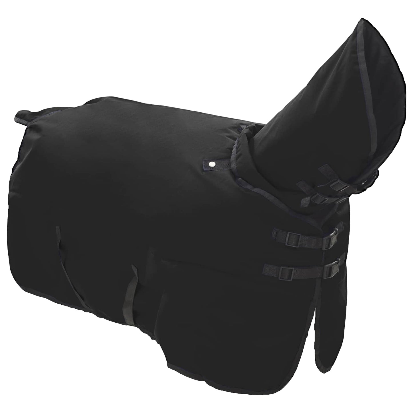 Hestetæppe Fuldt Sort 95 cm Polyester