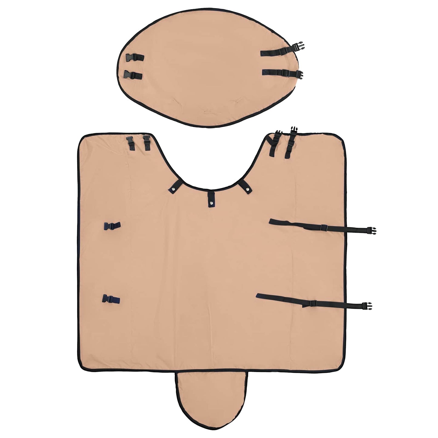 Hestetæppe Cappuccino 95 cm Polyester