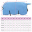 Hestetæppe Fuldt aqua 125 cm Polyester Fleece