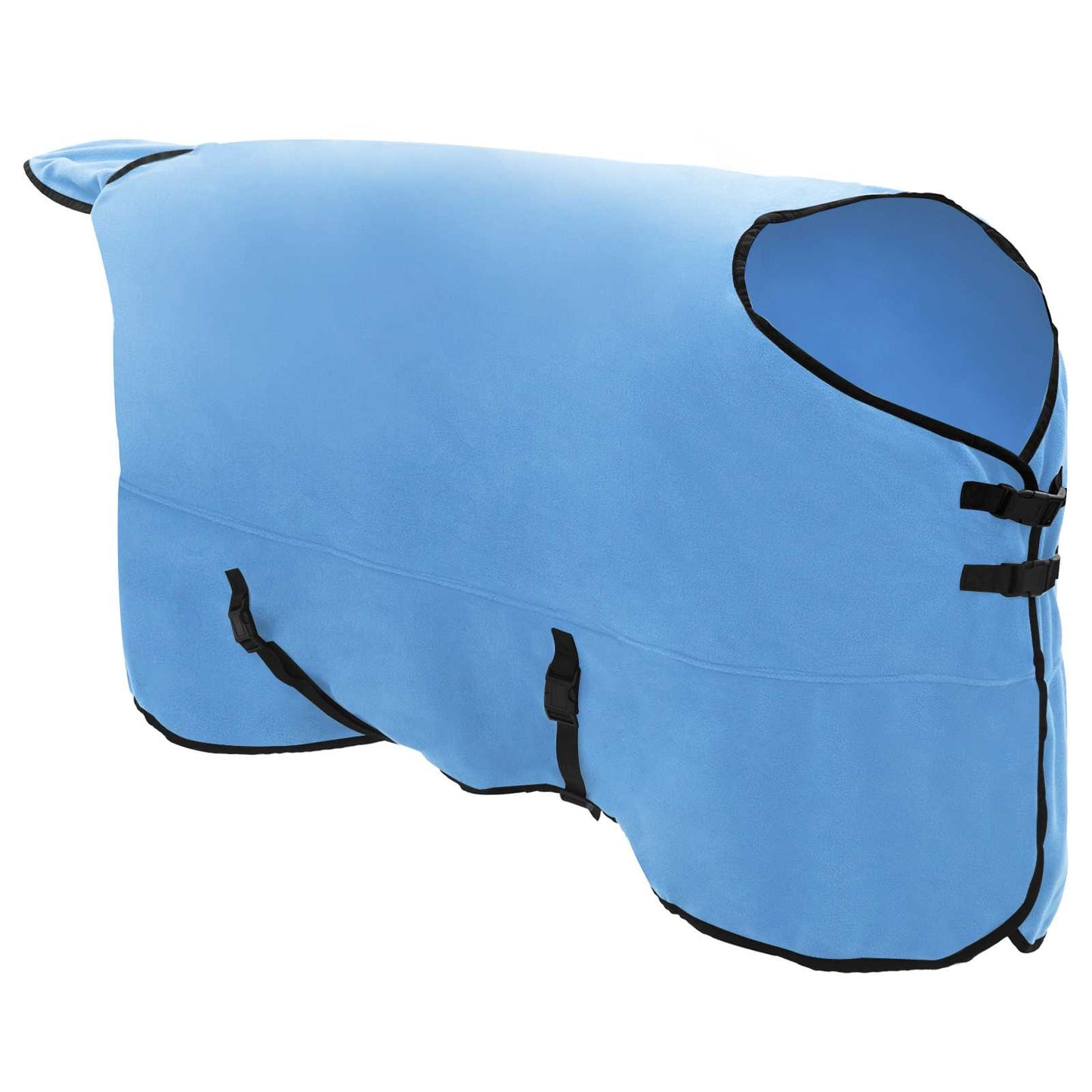 Hestetæppe Fuldt aqua 165 cm Polyester Fleece