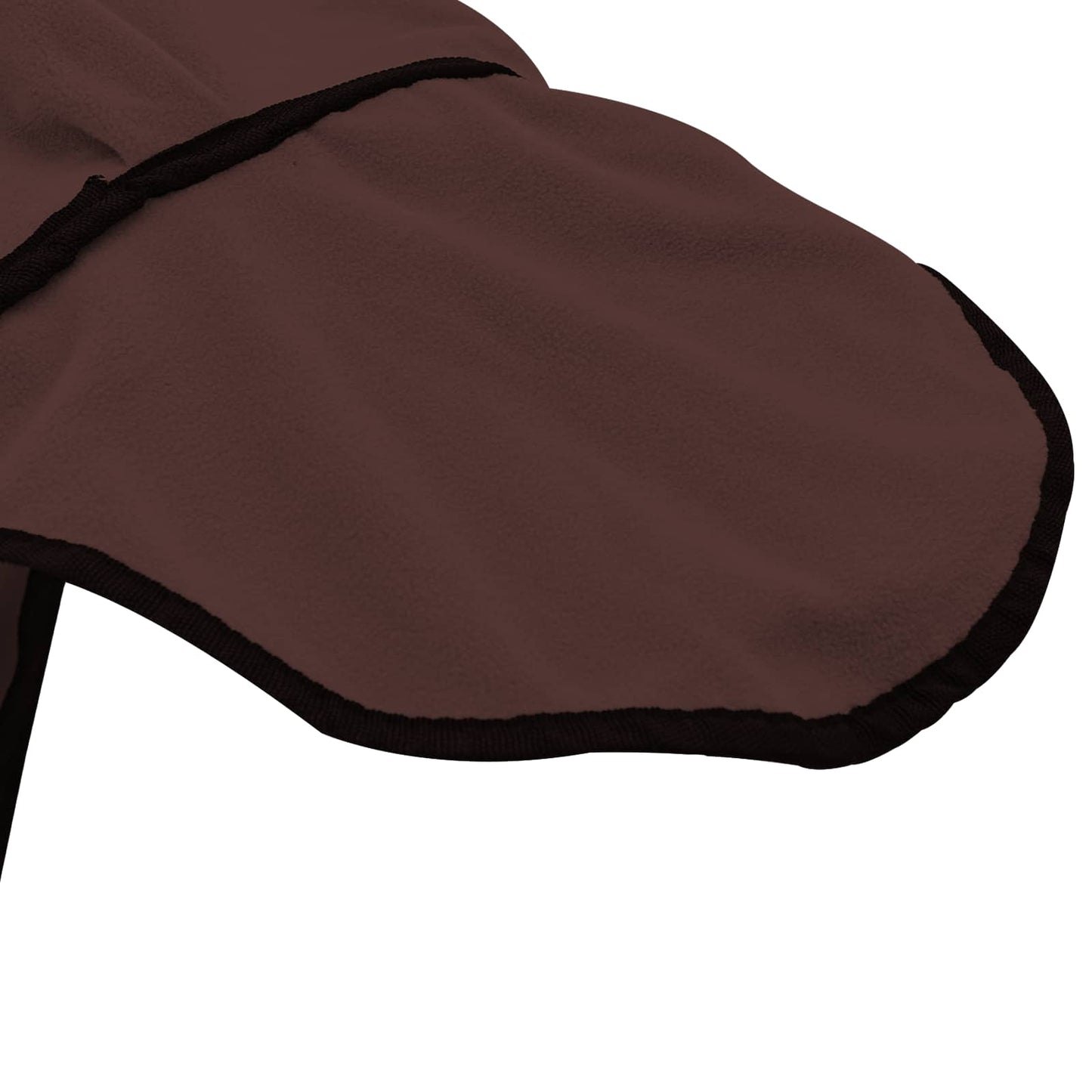 Hestetæppe Mørkebrun 95 cm Polyester Fleece