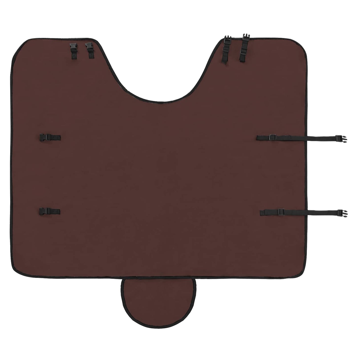 Hestetæppe Mørkebrun 105 cm Polyester Fleece