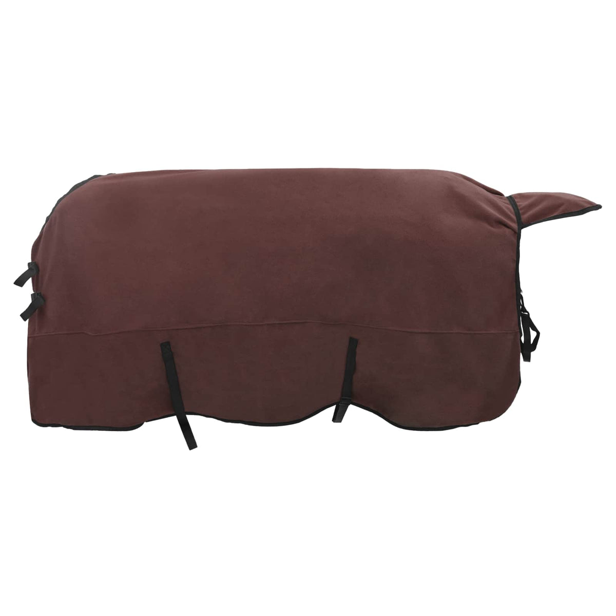 Hestetæppe Mørkebrun 135 cm Polyester Fleece