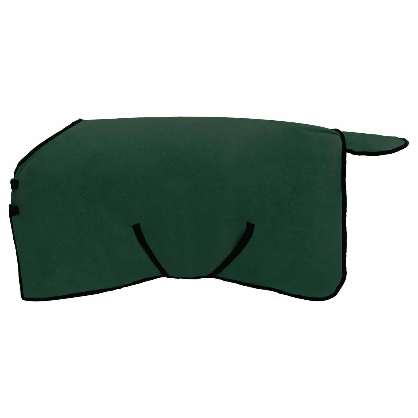 Hestetæppe Mørkegrøn 105 cm Polyester Fleece