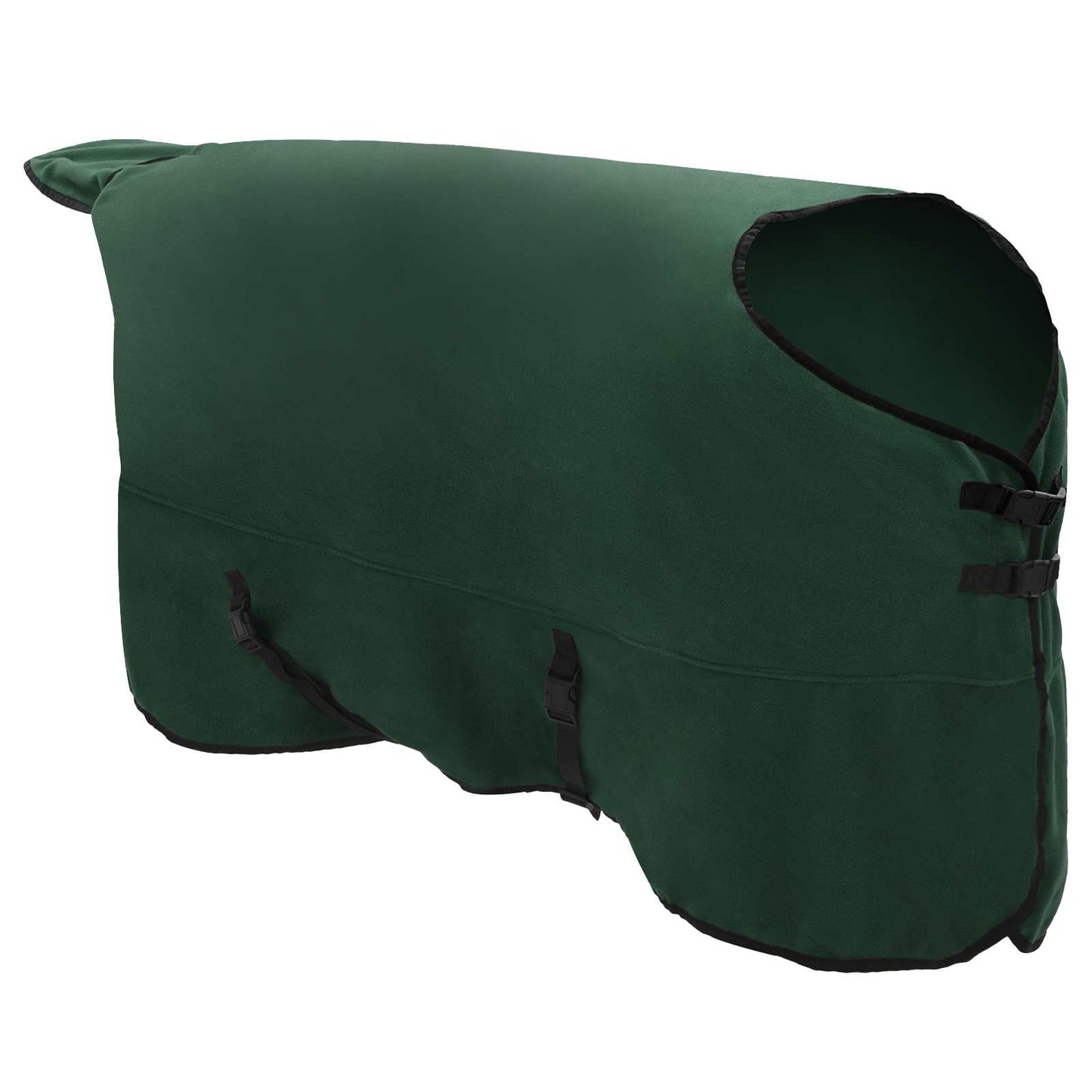 Hestetæppe Mørkegrøn 135 cm Polyester Fleece