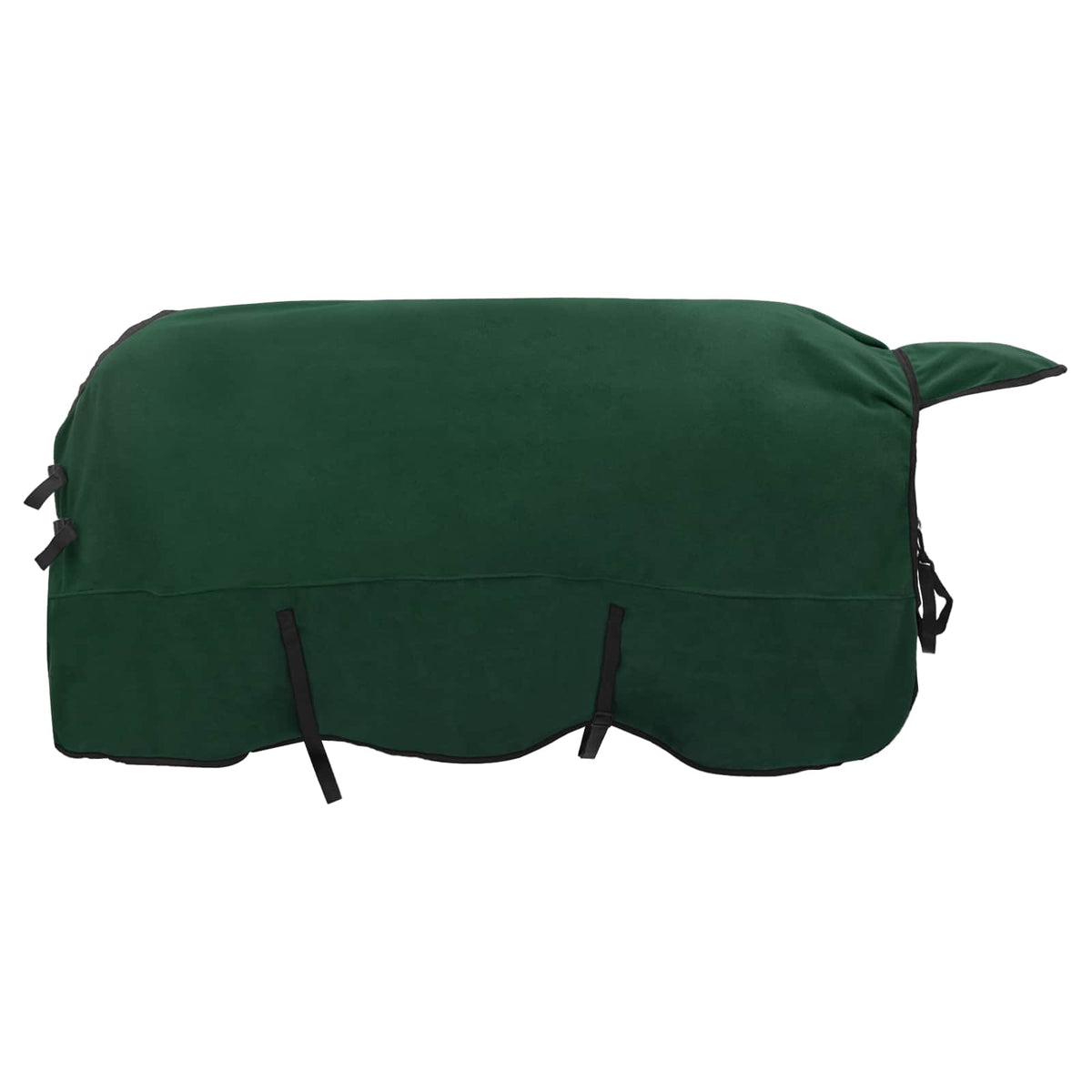 Hestetæppe Mørkegrøn 165 cm Polyester Fleece