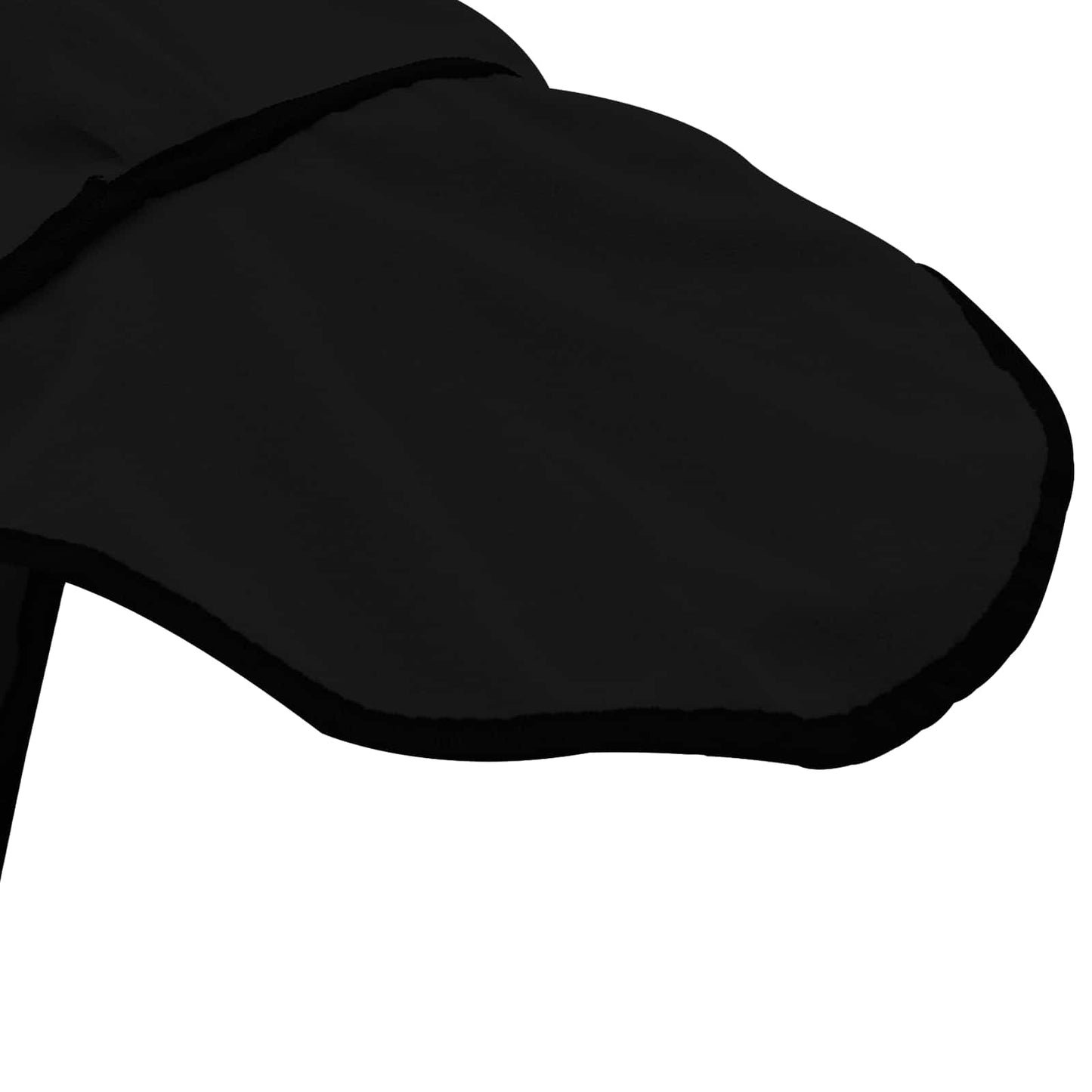 Hestetæppe Sort 75 cm Polyester Fleece