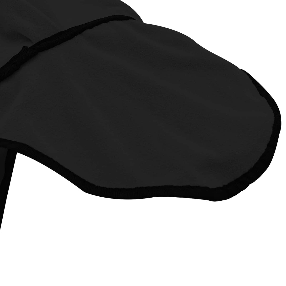 Hestetæppe Sort 135 cm Polyester Fleece