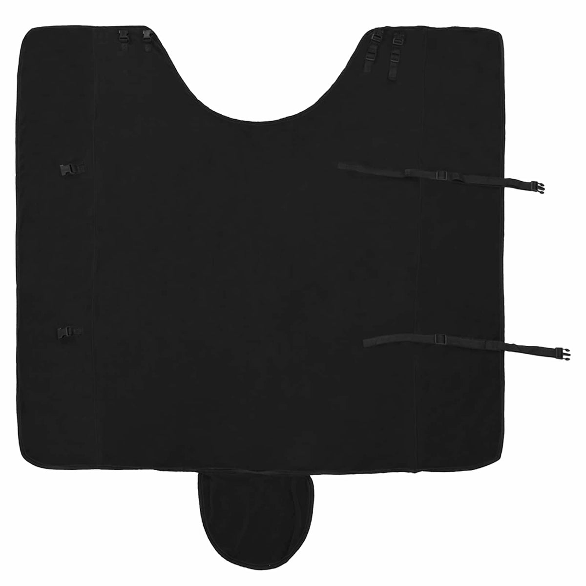 Hestetæppe Sort 145 cm Polyester Fleece