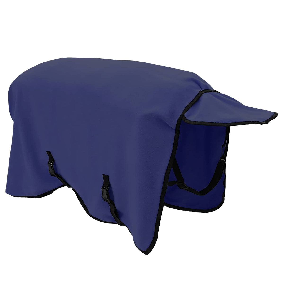 Hestetæppe Mørkeblå 115 cm Polyester Fleece