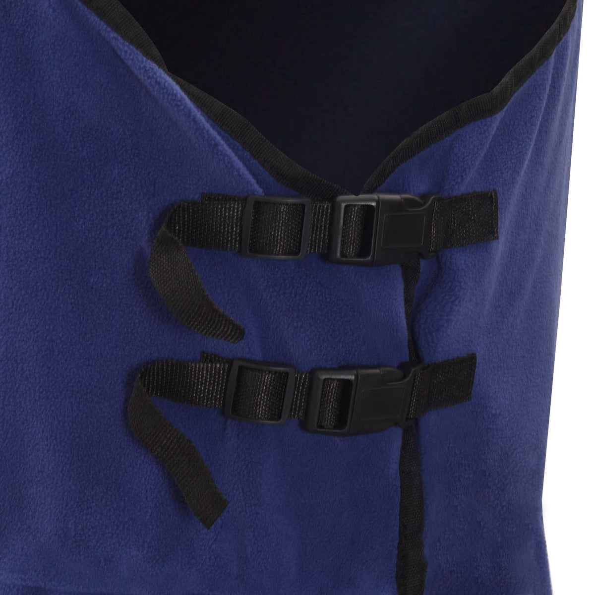 Hestetæppe Mørkeblå 165 cm Polyester Fleece