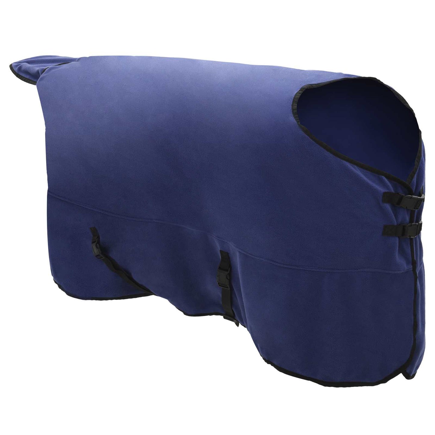 Hestetæppe Mørkeblå 165 cm Polyester Fleece