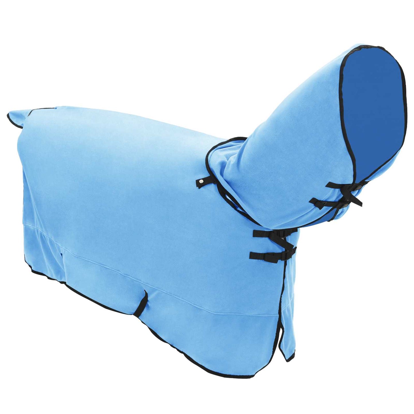 Hestetæppe Fuldt aqua 135 cm Polyester Fleece