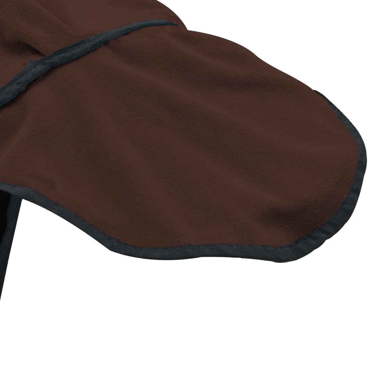 Hestetæppe Mørkebrun 85 cm Polyester Fleece