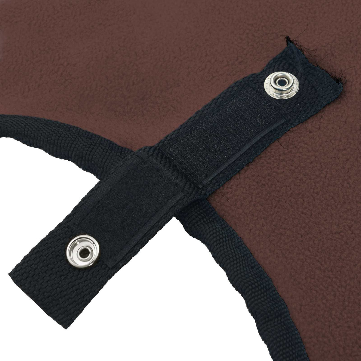 Hestetæppe Mørkebrun 105 cm Polyester Fleece