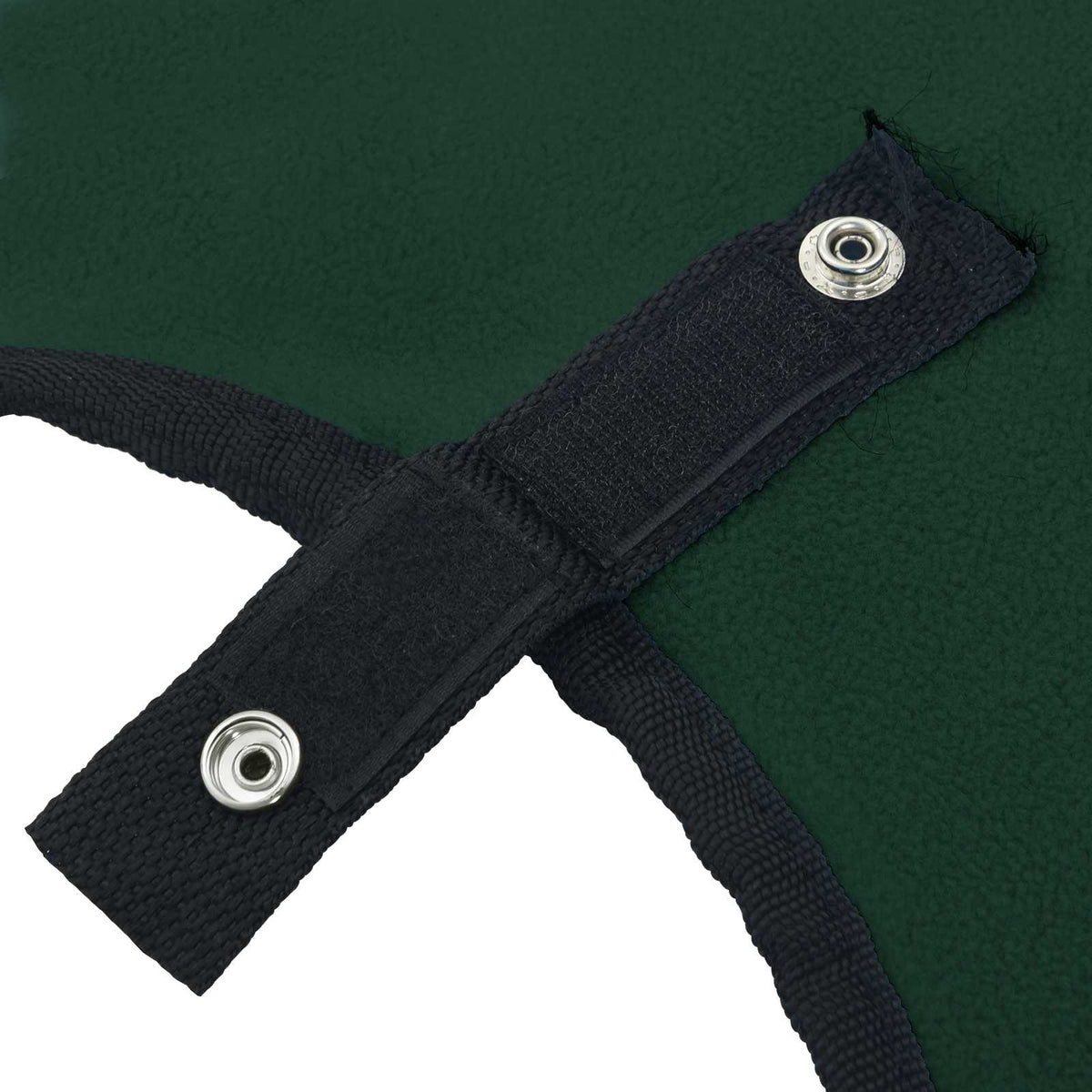 Hestetæppe Mørkegrøn 105 cm Polyester Fleece