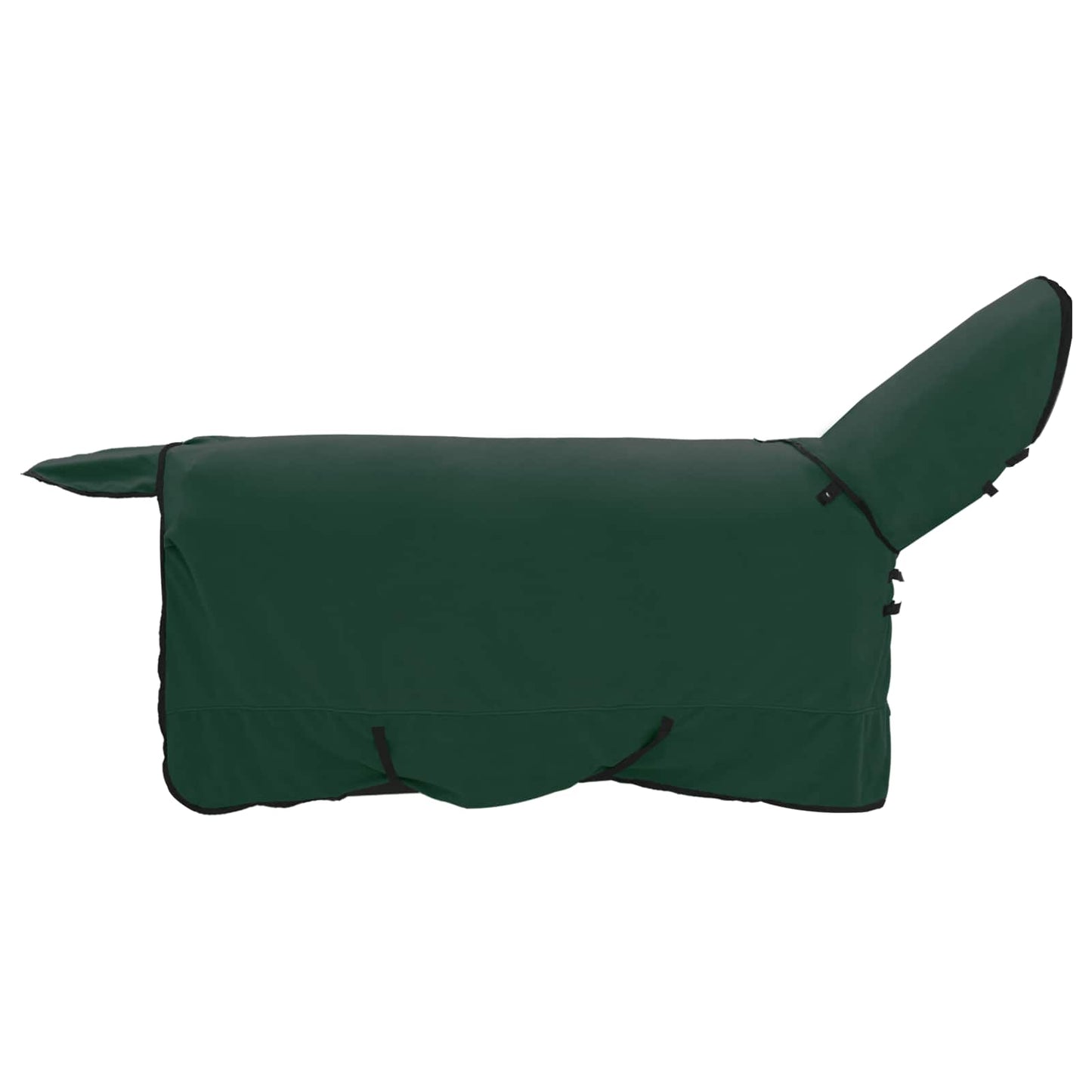 Hestetæppe Mørkegrøn 145 cm Polyester Fleece
