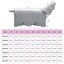 Hestetæppe Lysegrå og pink 115 cm Polyester Fleece