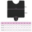 Hestetæppe Sort 155 cm Polyester Fleece