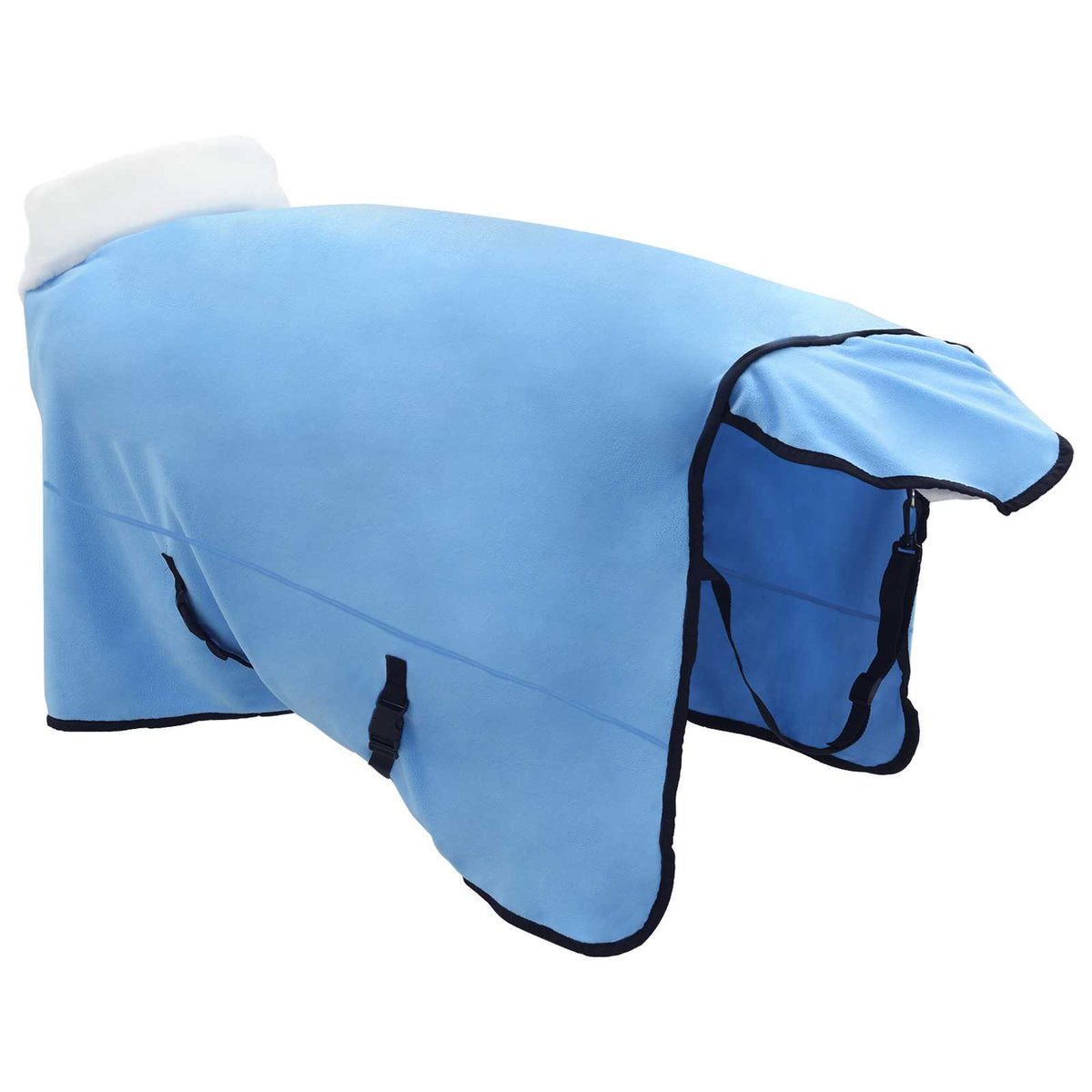 Hestetæppe Fuldt aqua 135 cm Polar fleece
