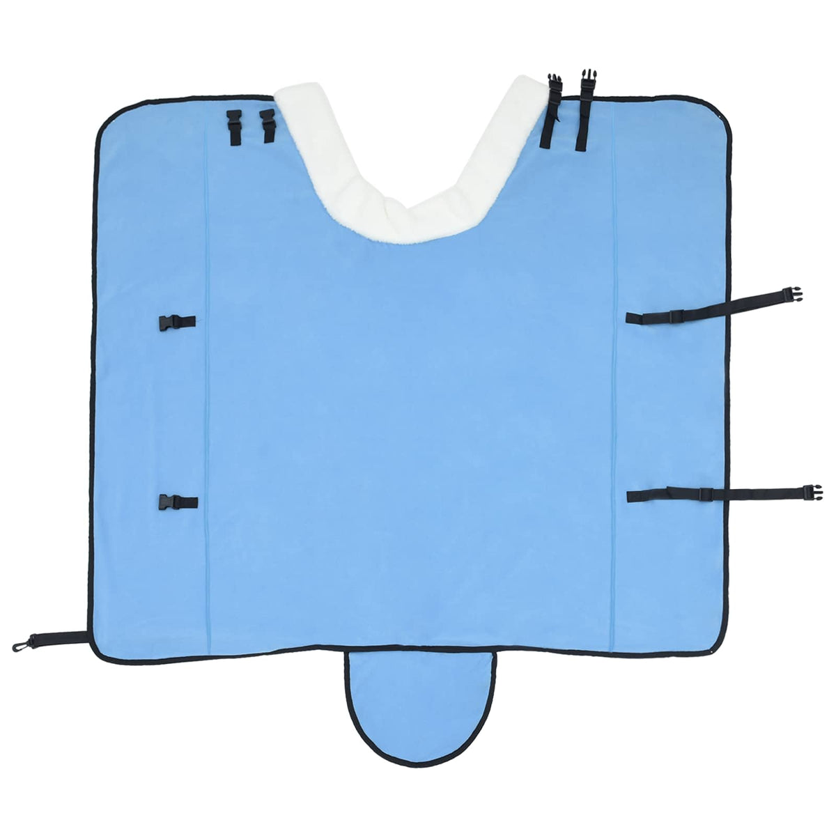 Hestetæppe Fuldt aqua 165 cm Polar fleece