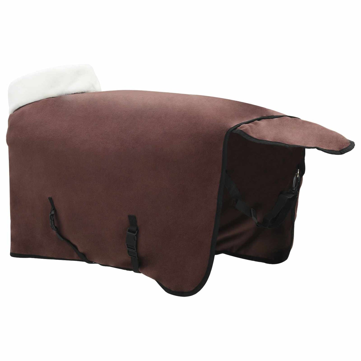 Hestetæppe Mørkebrun 85 cm Polar fleece