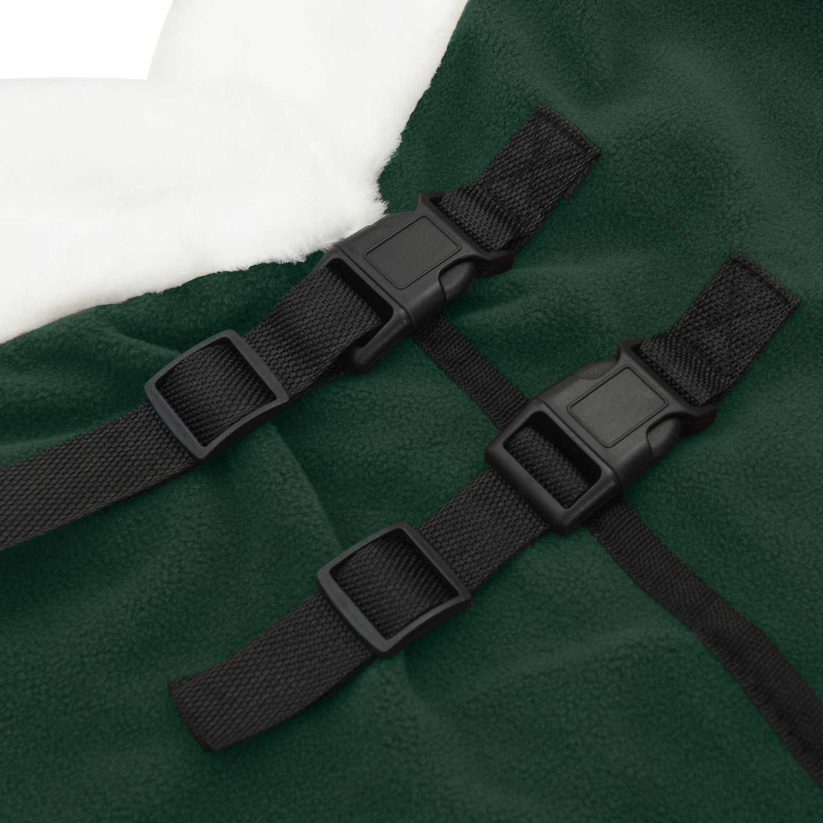 Hestetæppe Mørkegrøn 165 cm Polar fleece