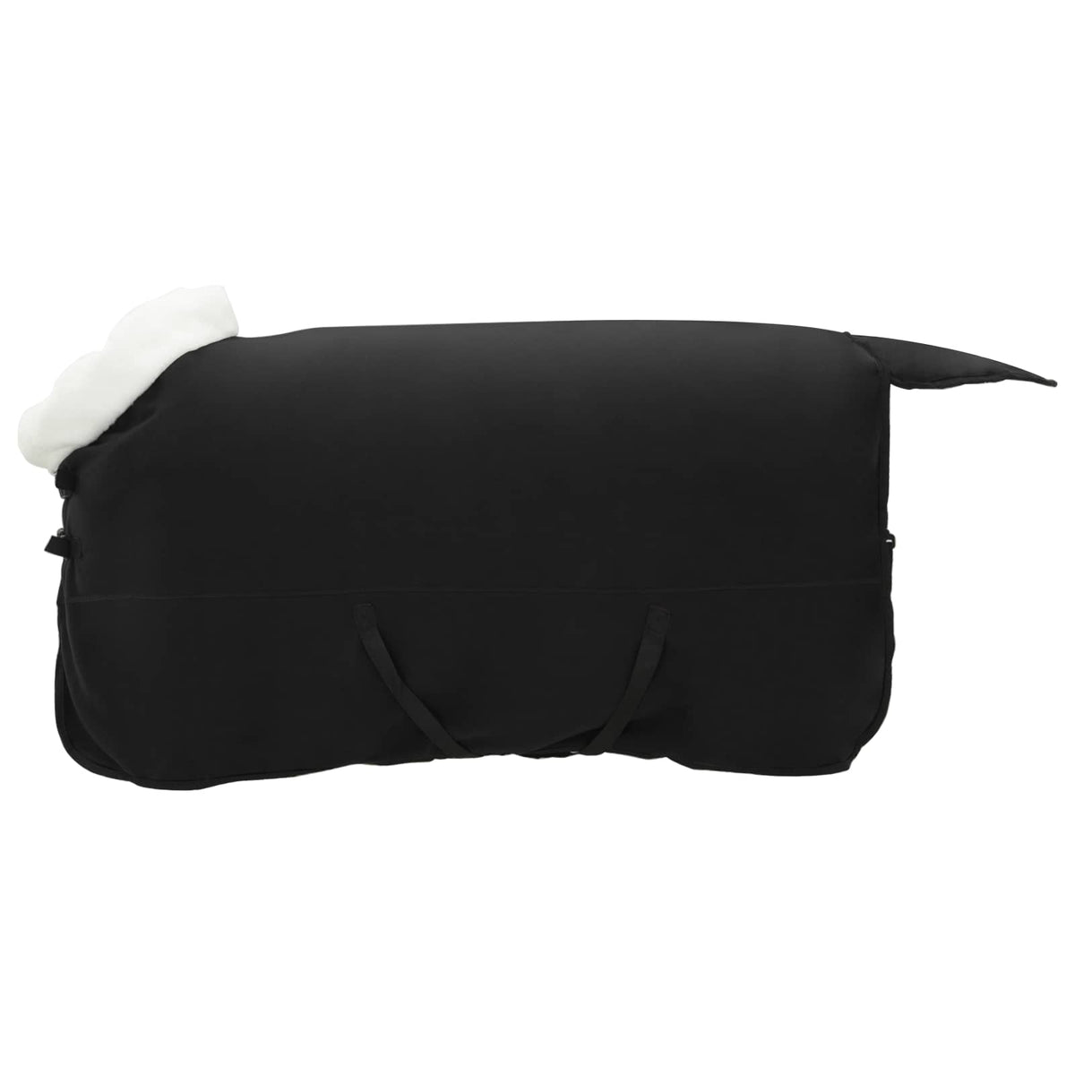 Hestetæppe Sort 125 cm Polar fleece
