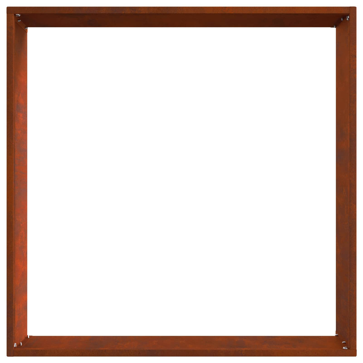 Plænekant 50 x 50 x 13 cm Rusten